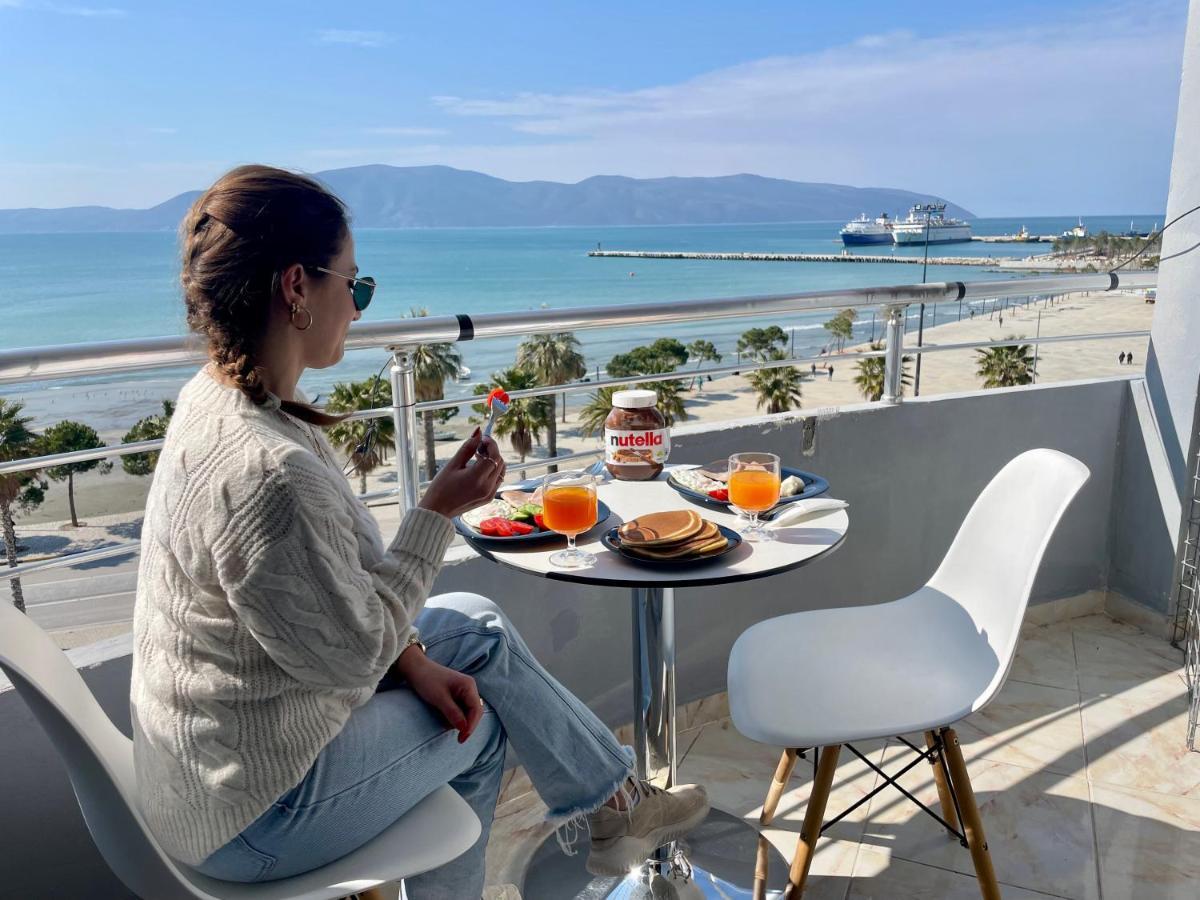 Sea View Apartment Vlorë Exteriör bild
